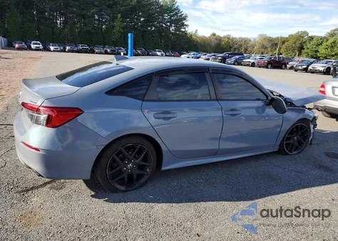 2022 Honda Civic Sport z USA, uszkodzony, nr VIN 2HGFE2F52NH587137